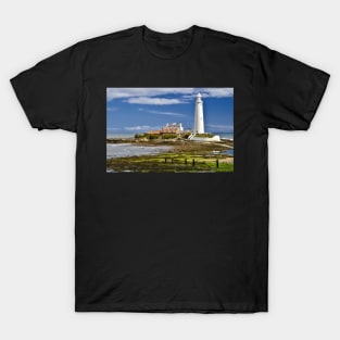 St. Mary's Lighthouse, Whitley Bay, Tyne and Wear T-Shirt